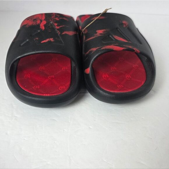 Adidas Adicane Patrick Mahomes Slide Sandals Red Black Size 8 New main image 4